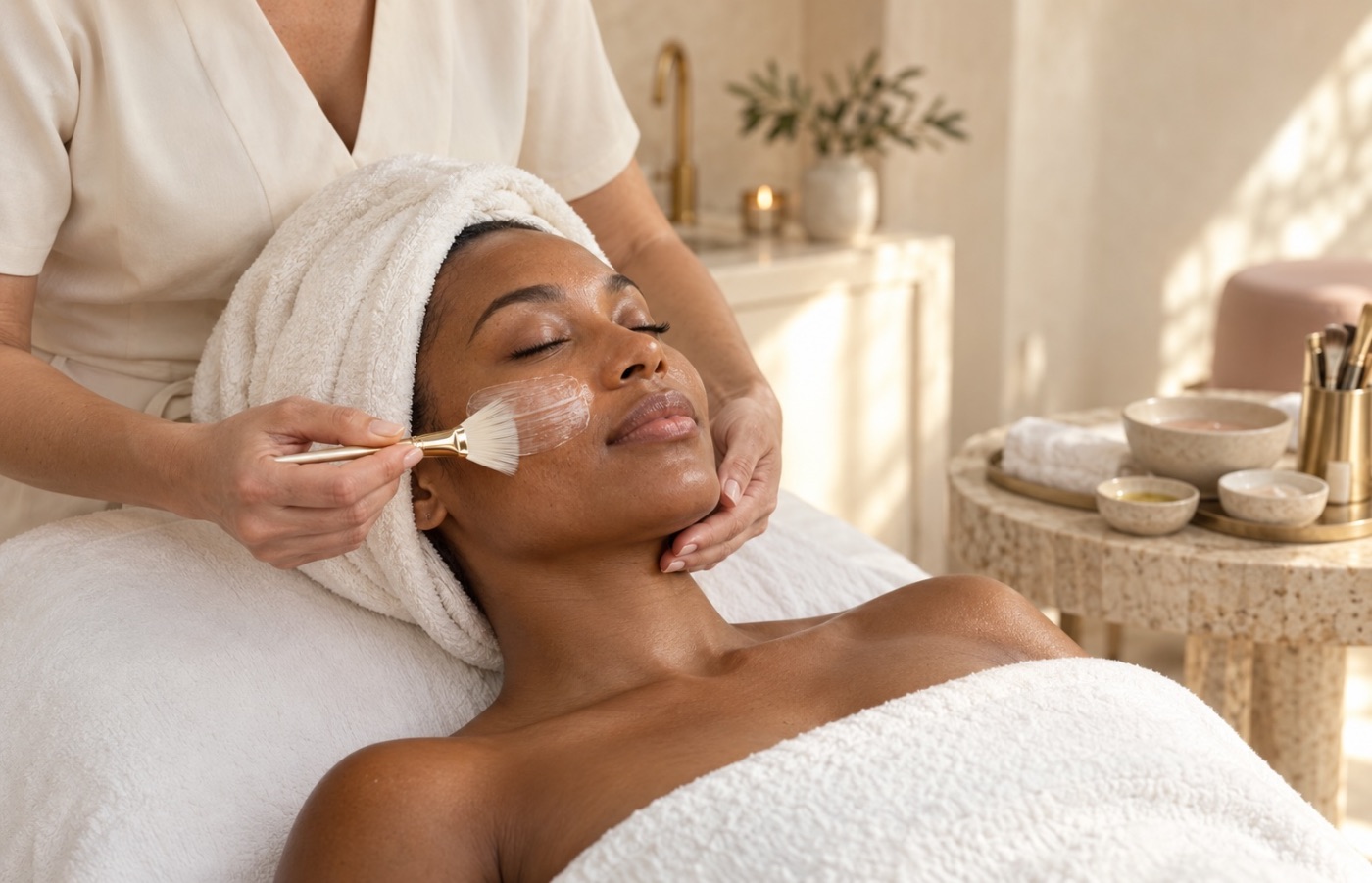 Chemical peel treatment at Austin Med Spa in Austin, TX