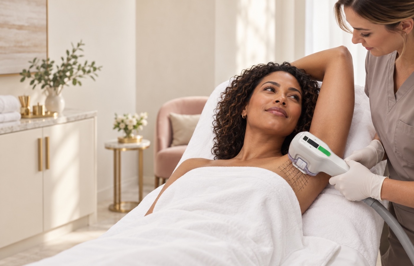 miraDry underarm sweat treatment at Austin Med Spa in Austin, TX